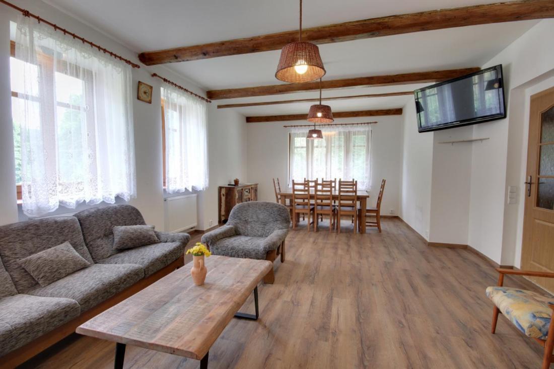 Chalupa Tomášek v blízkosti ski areálu Dolni Dvur Exterior foto